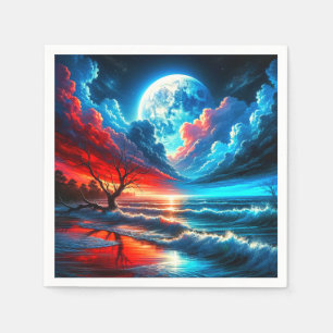 Mondlicht Serviette