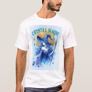 Mondlicht Verzauberung Kristall Magie T-Shirt
