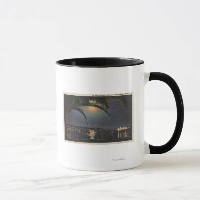 Mondlichtansicht der Bucht von Newport Tasse (Rechts)