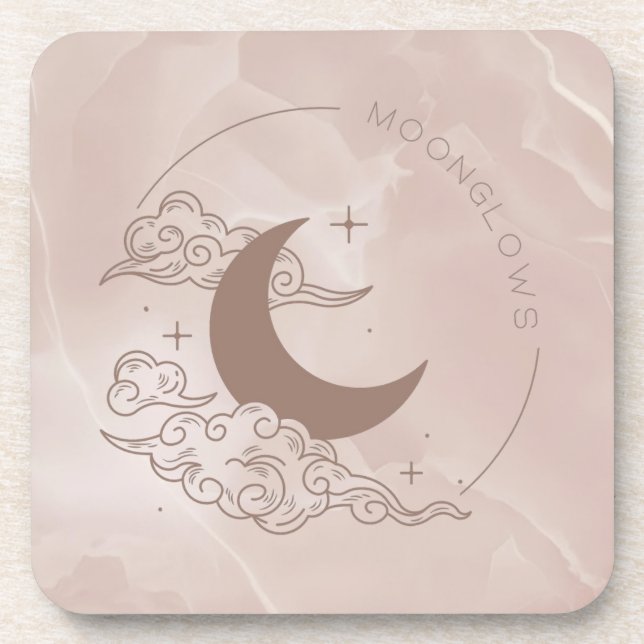Mondlichter Getränkeuntersetzer (Vorderseite)