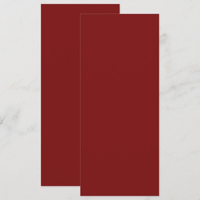 Mondlichtrot Einladung (Vorne/Hinten)