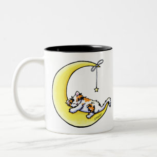 Mondliebe Tricolor Katzenbecher Zweifarbige Tasse
