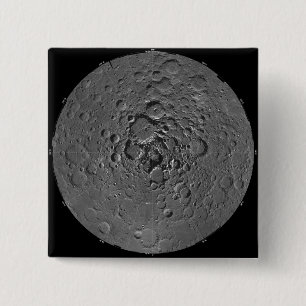 Mondmosaik des Nordpolargebiets des m Button