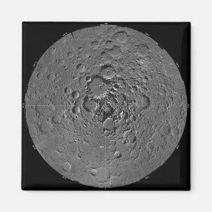 Mondmosaik des Nordpolargebiets des m Magnet