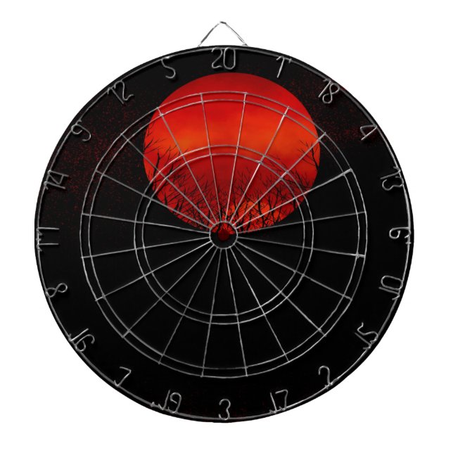 Mondnacht 2 dartscheibe (vorne)