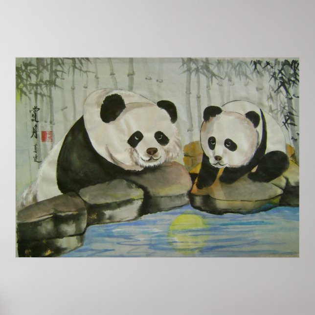 Mondnacht Poster (Vorne)