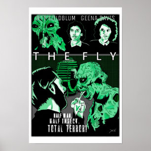 MONDO-STYLE Kunst/Plakat "DER FLIEGE" Poster