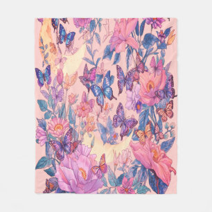 Mondphase Blanket - Gemüter Himmelswirbel Fleecedecke