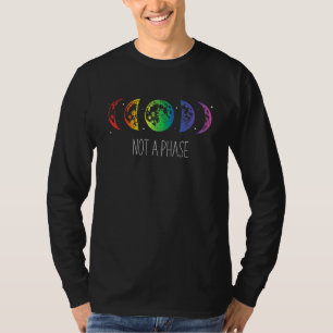 Mondphase Lbgtq Rainbow Prior Equality Lunar Ecli T-Shirt