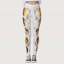 Mondphasen Botanische Leggings