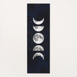 Mondphasen kosmisch yogamatte