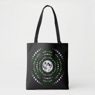 Mondphasen-Mandala-Tasche Tasche