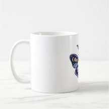 Mondphasen-Motten-Lesebuch-Tasse - Cozy Celestial