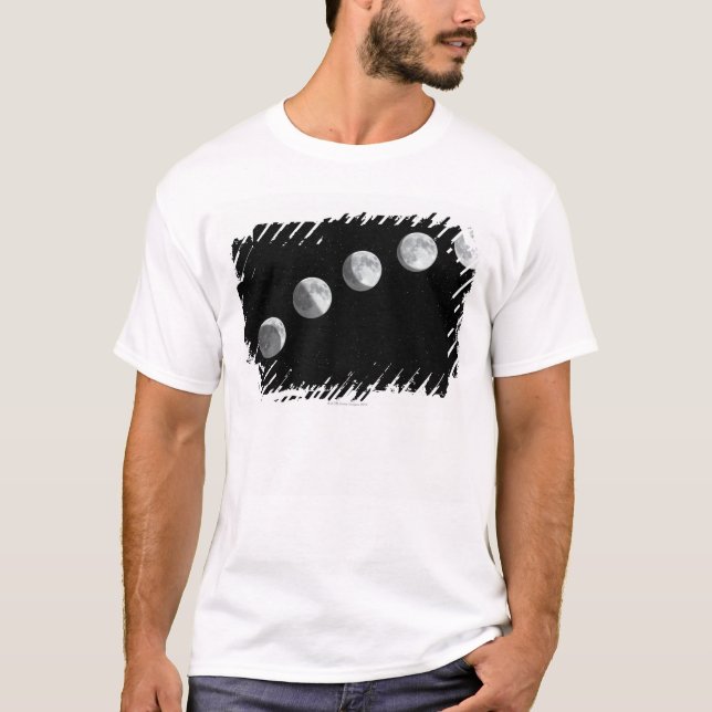 Mondphasen T-Shirt (Vorderseite)
