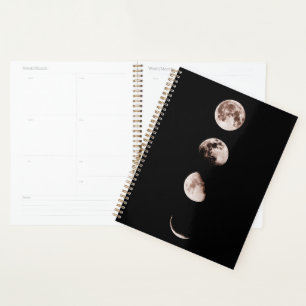Mondphasen-Wandkunst – Himmlische Heimdekoration Planer