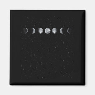 Mondphasen-Wissenschaftler-Geschenk Astronomie Magnet