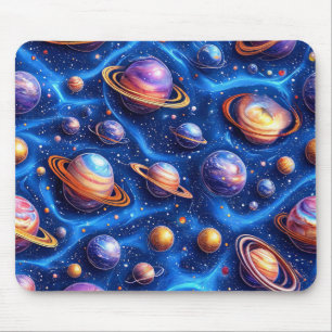 Mondplaneten-Galaxie Mousepad