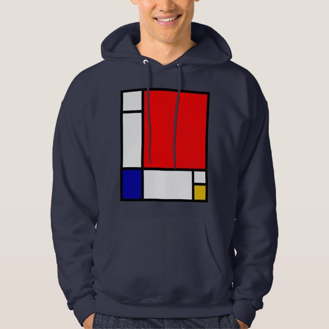 Mondrian 1 hoodie (Vorderseite)