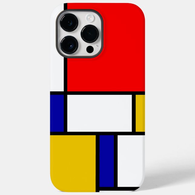 Mondrian 2 Case-Mate iPhone 14 pro max hülle (Rückseite)