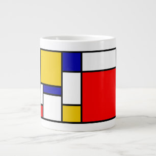 Mondrian 2 Jumbo-Tasse