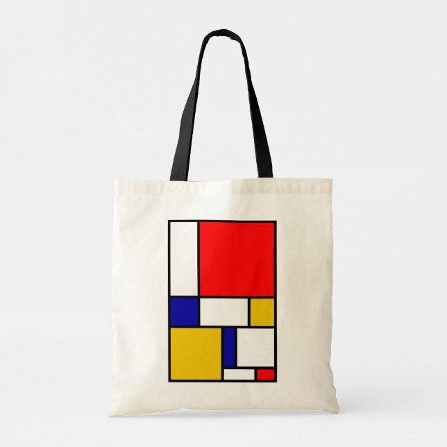Mondrian 2 tragetasche (Rückseite)