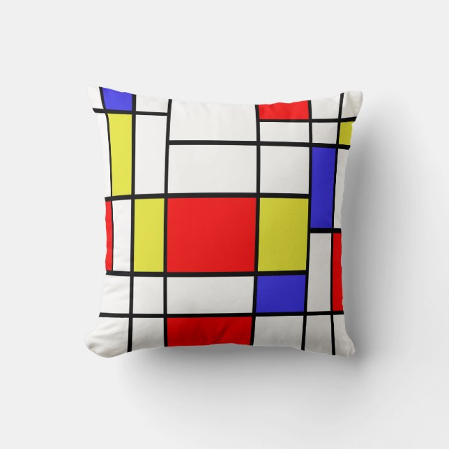 Mondrian #58 kissen (Vorderseite)