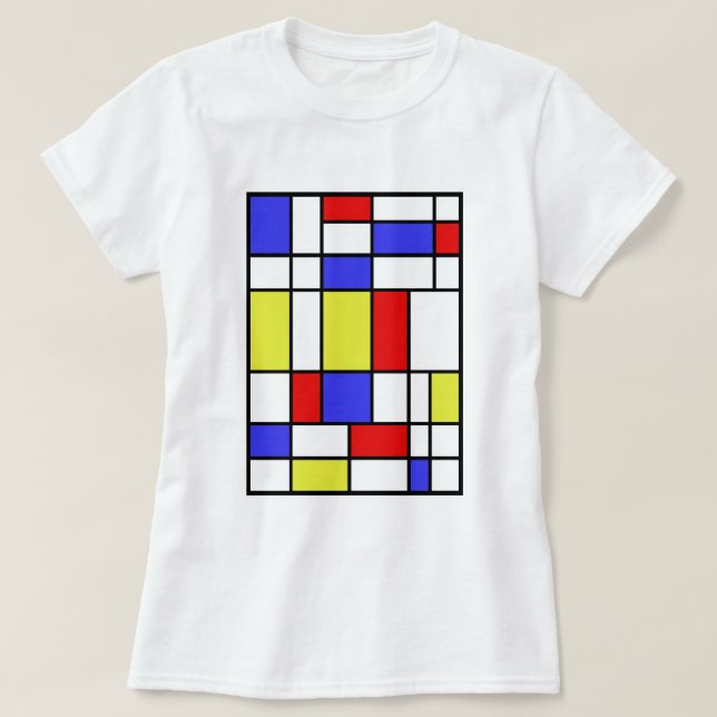 Mondrian #59 T-Shirt (Design vorne)