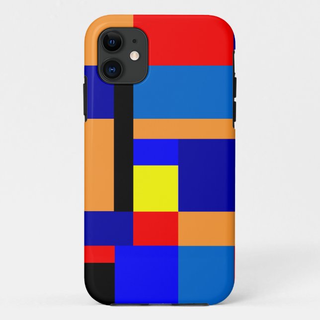 Mondrian #5 Case-Mate iPhone hülle (Rückseite)