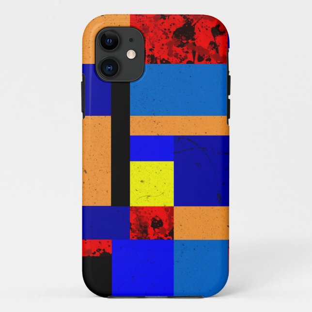 Mondrian #6 Case-Mate iPhone hülle (Rückseite)