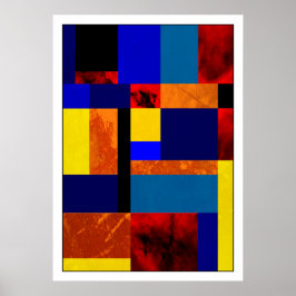 Mondrian #7-1 poster