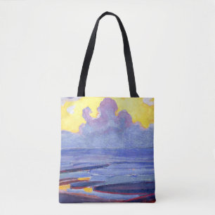 Mondrian - Am Meer, beliebtes Kunstwerk Tasche