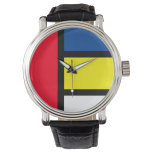 Mondrian Armbanduhr