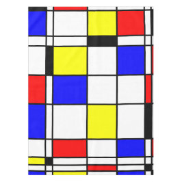 Mondrian Art Modern Abstrakt Tischdecke