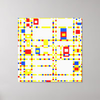 MONDRIAN - BROADWAY BOOGIE WOOGIE - 1942-1943 -