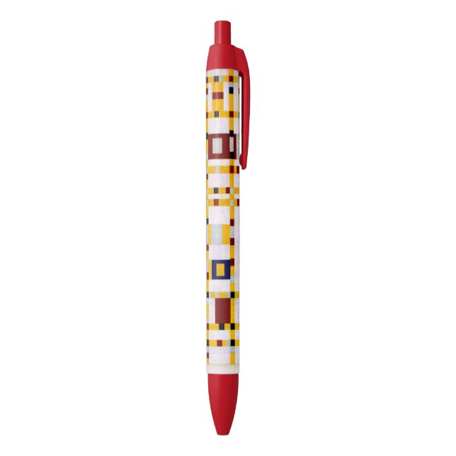 Mondrian - Broadway Boogie Woogie Kugelschreiber (Unterseite (Vertikal))