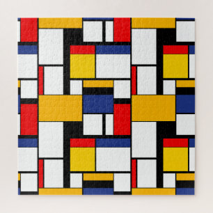 Mondrian Geometric Minimalistisch Comopsition Mode