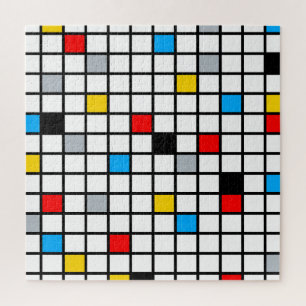 Mondrian Geometric Minimalistisch Comopsition Mode