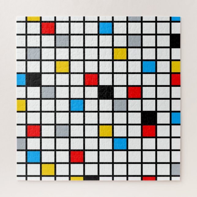 Mondrian Geometric Minimalistisch Comopsition Mode (Vertikal)