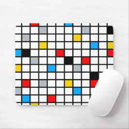 Mondrian Geometric Minimalistisch Comopsition Mode Mousepad
