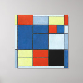 MONDRIAN - Große Zusammensetzung C - 1920 - Leinwanddruck