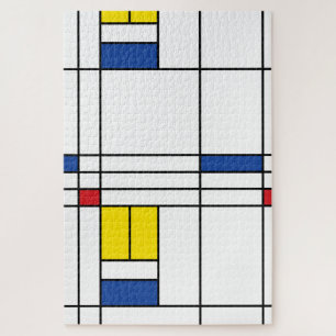 Mondrian II Minimalistischer De Stijl Moderne Kuns
