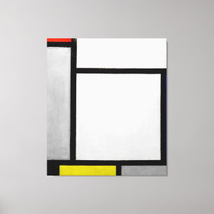 MONDRIAN - KOMPOSITION MIT ROT, BLAU, SCHWARZ 1921 LEINWANDDRUCK