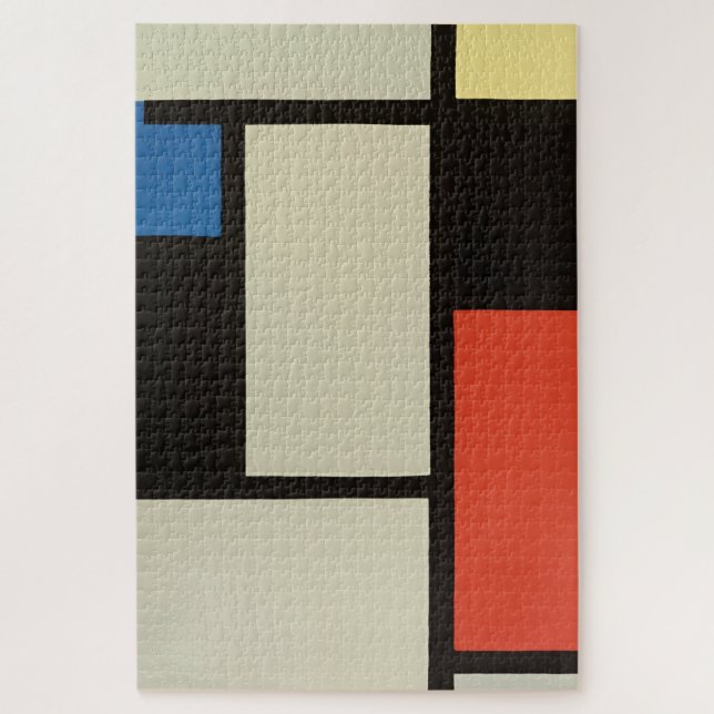 Mondrian Komposition Moderne Abstrakte Malerei Art (Vertikal)