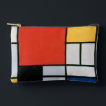 Mondrian Komposition Red Yellow Blue Black Zubehörtasche<br><div class="desc">Piet Mondrian's Komposition mit einem berühmten Gemälde aus Rot,  Gelb,  Blau und Schwarz (1921).</div>