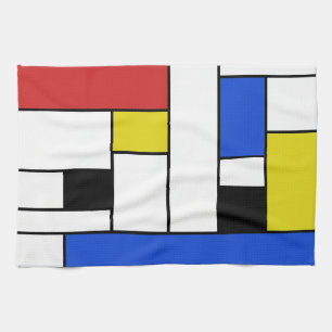 Mondrian Küchenhandtuch 40,6 cm x 61 cm Küchentuch