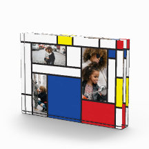 Mondrian Minimalistisch De Stijl Geo Foto Moderne 
