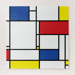 Mondrian Minimalistische Geometrische De-Stijl-Mod