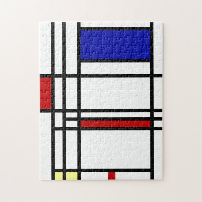 Mondrian moderne Kunst (Vertikal)