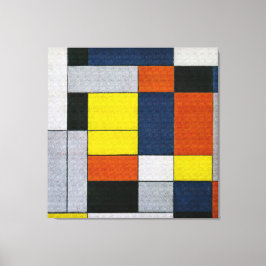 MONDRIAN - Nr. VI - ZUSAMMENSETZUNG Nr. II - 1920 Leinwanddruck