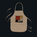 Mondrian Painting Red Flugzeug Yellow Black Gray B Kinderschürze<br><div class="desc">Die Komposition mit Groß-Rot-Flugzeug, Gelb, Schwarz, Grau und Blauer Piet Mondrian begann in den 1920er Jahren die definitiven abstrakten Gemälde zu schaffen, für die er am besten bekannt ist. Er behielt seine Palette beschränkt auf Weiß, Schwarz und Grau zusätzlich zu den drei Grundfarben Rot, Gelb und Blau. Seine Kompositionen entstanden...</div>